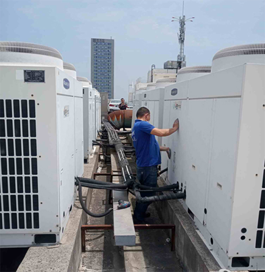 绵阳市中央空调制热和不制冷系统维修方法